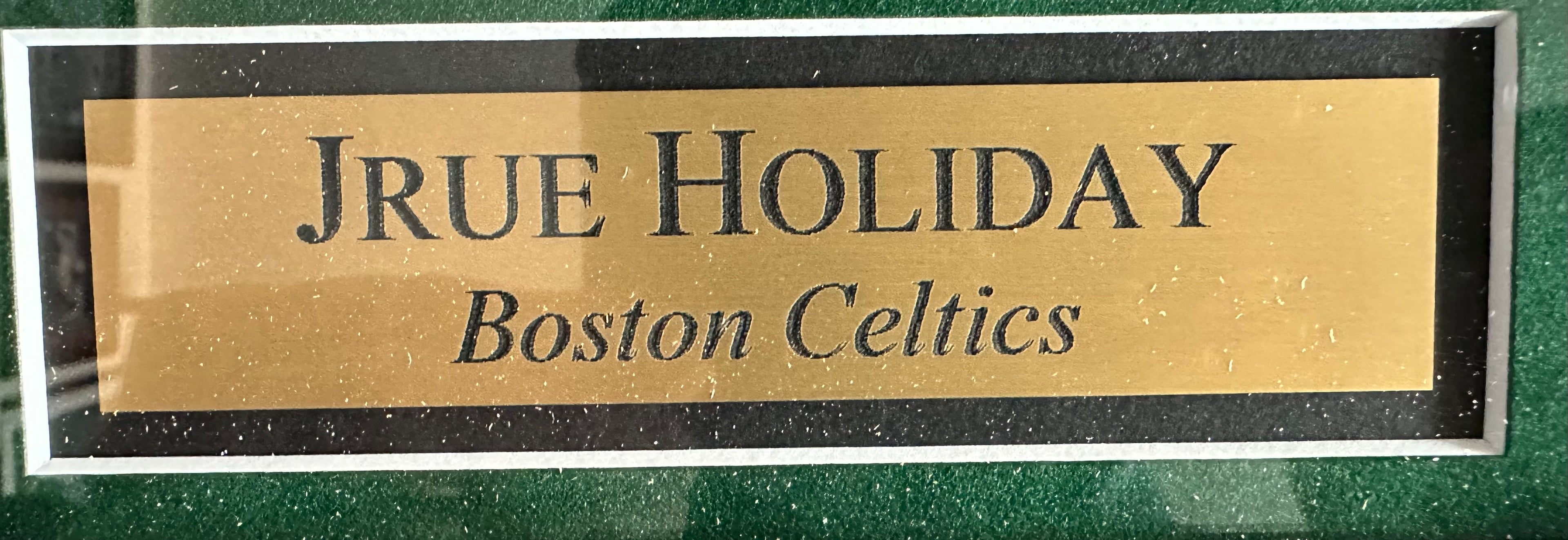 Boston Celtics Jrue Holiday Autographed