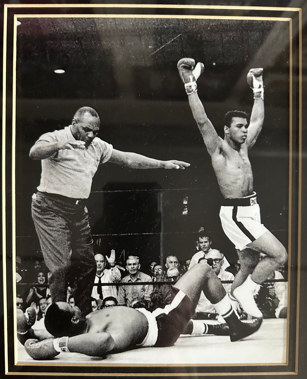 Muhammad Ali/Sonny Liston/Angelo Dundee Autographed