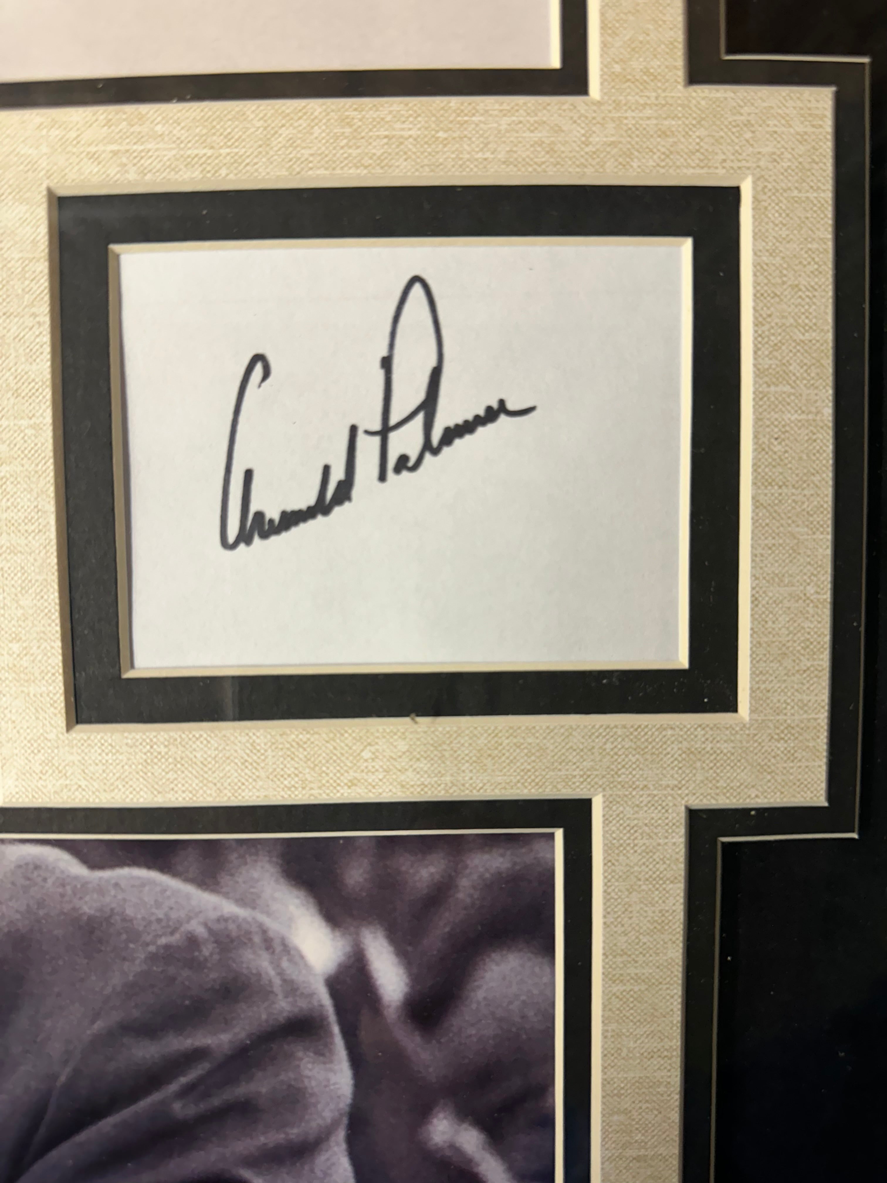 Golf Legends Jack Nicklaus & Arnold Palmer Autographed
