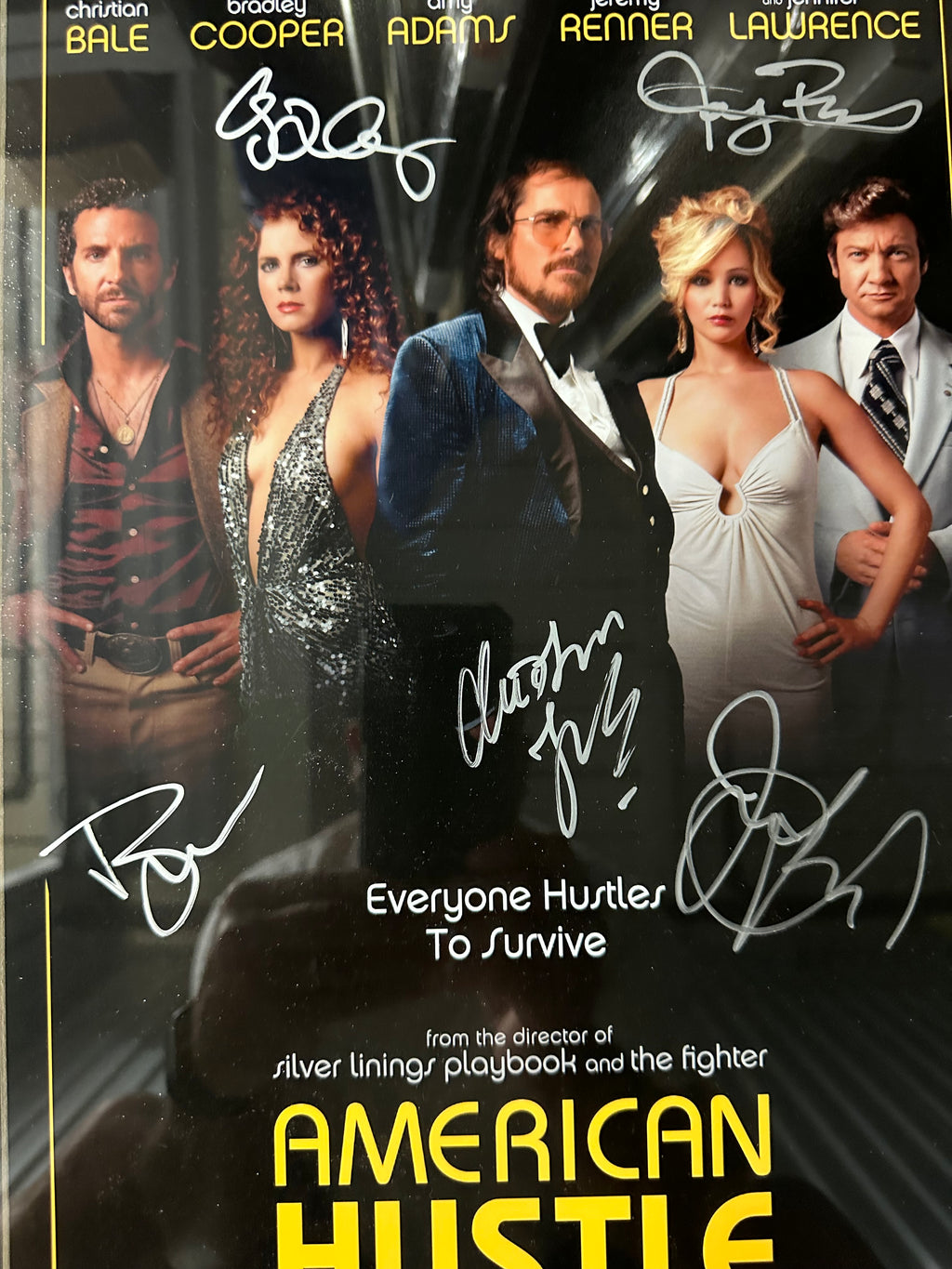 American Hustle with 5 Autographs
