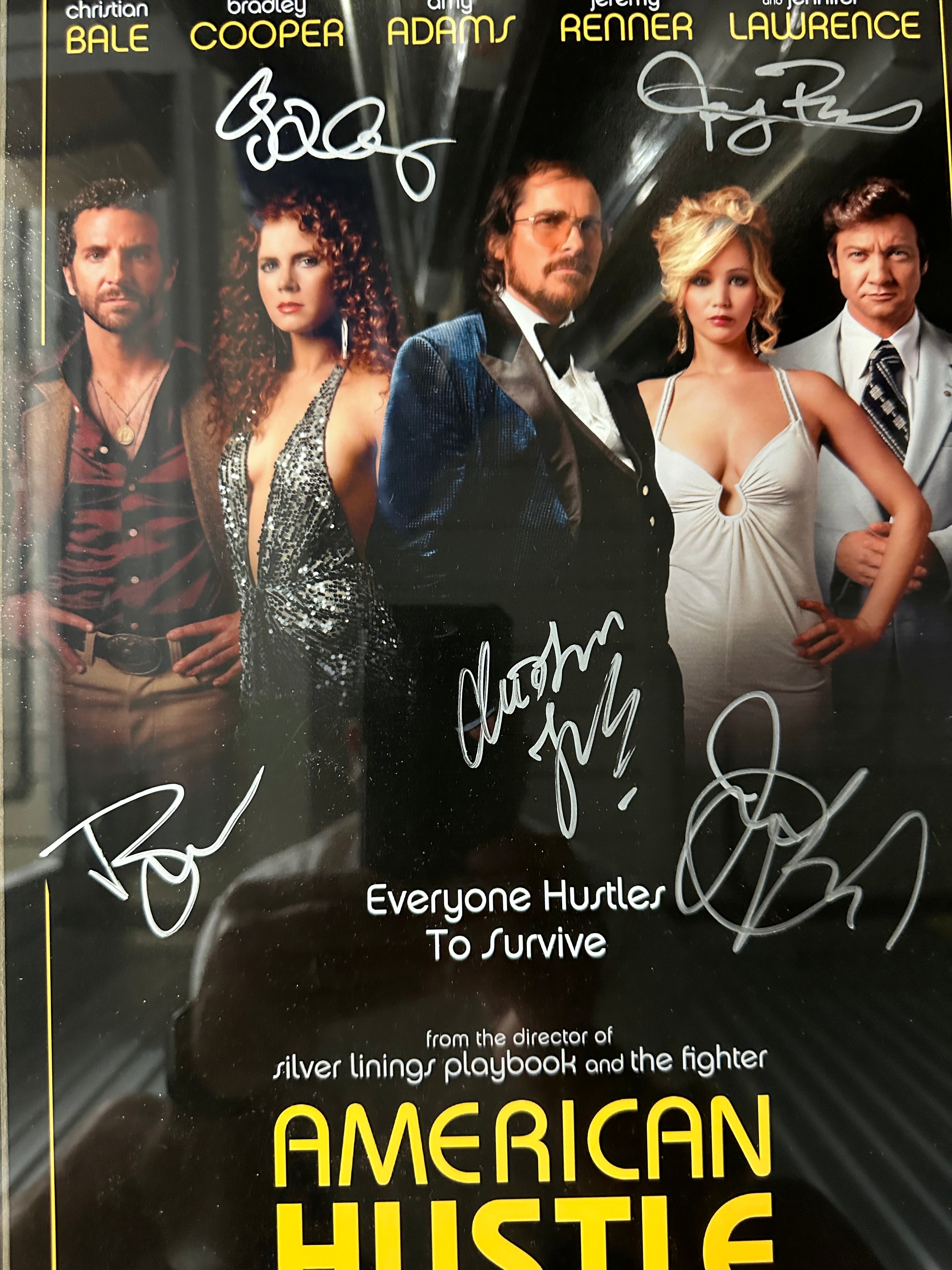 American Hustle with 5 Autographs