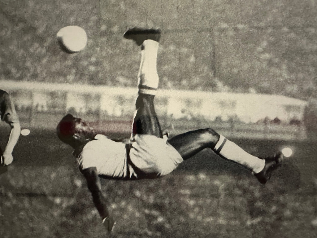 Soccer Great - Pele with "Success" Quote