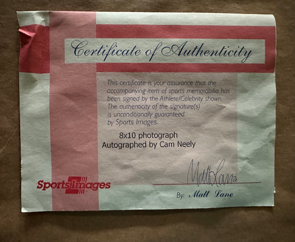 Boston Bruins - Cam Neely autographed 8 x 10