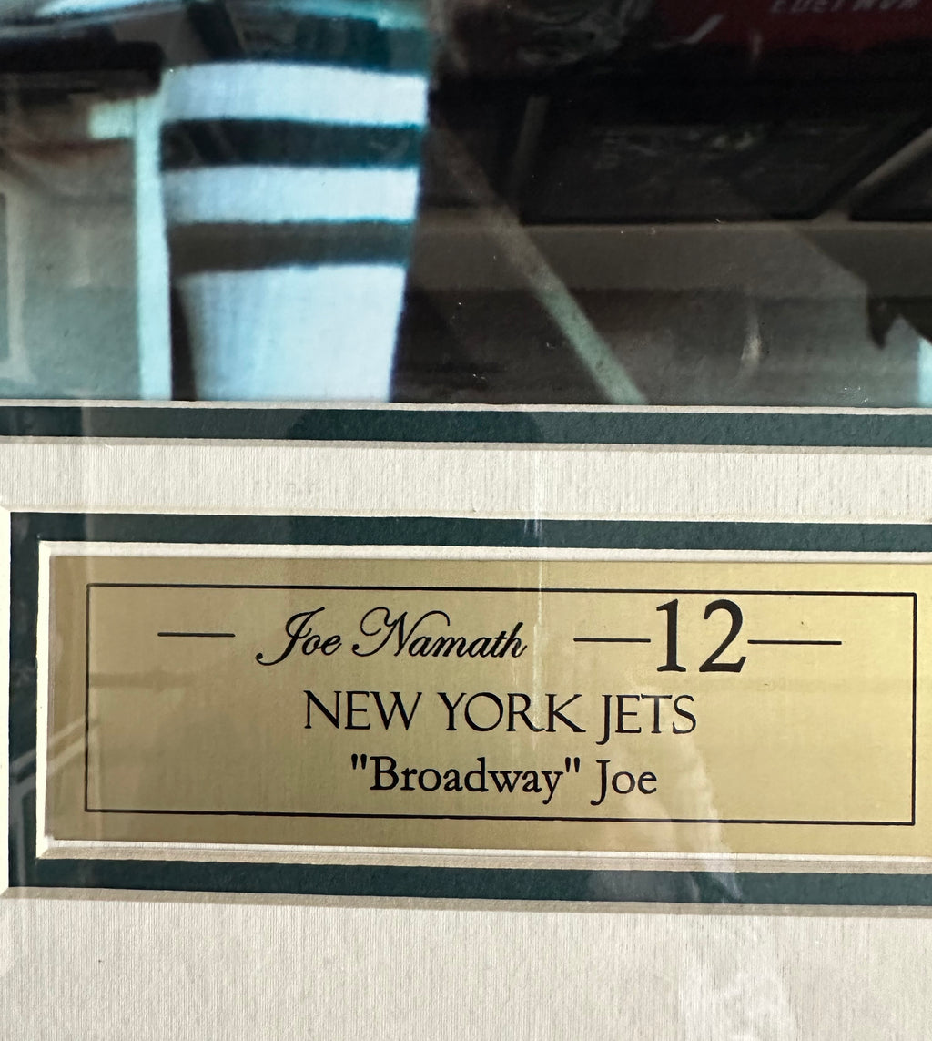 Joe Namath Autographed "Broadway Joe"