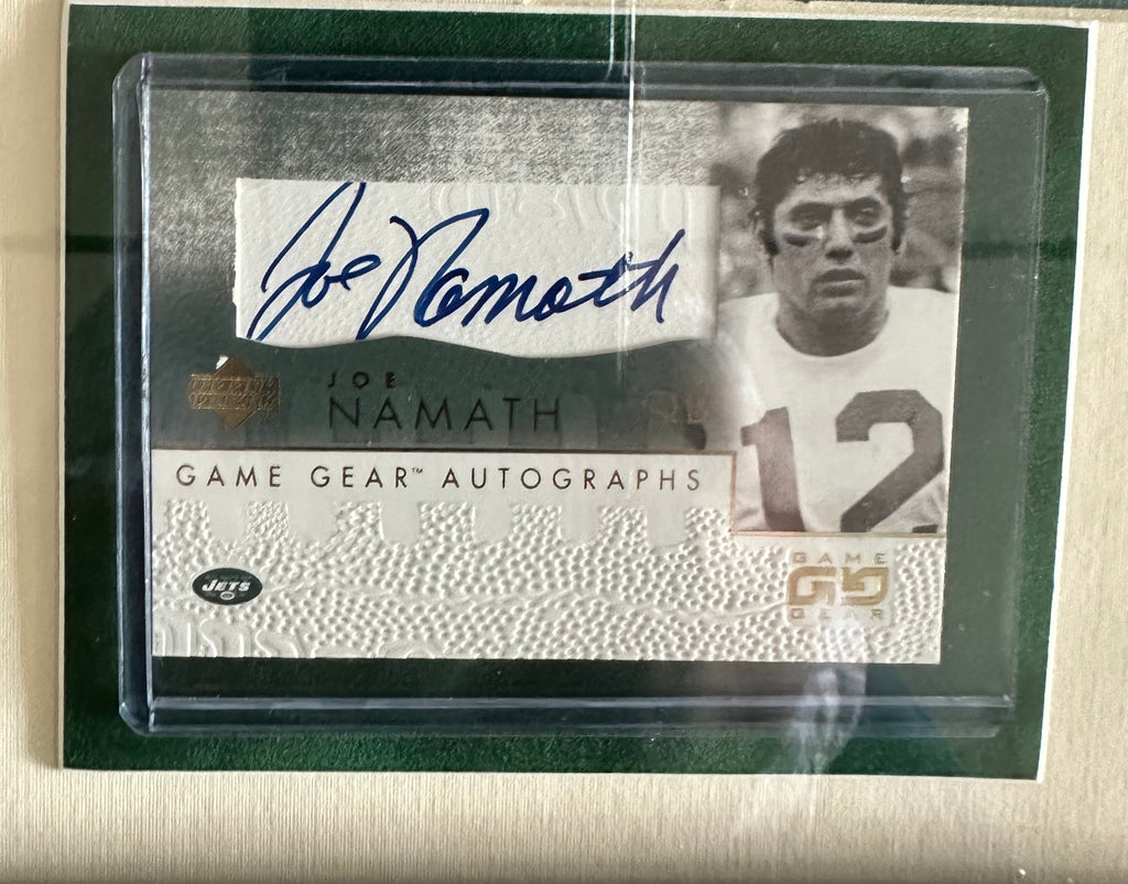 Joe Namath Autographed "Broadway Joe"