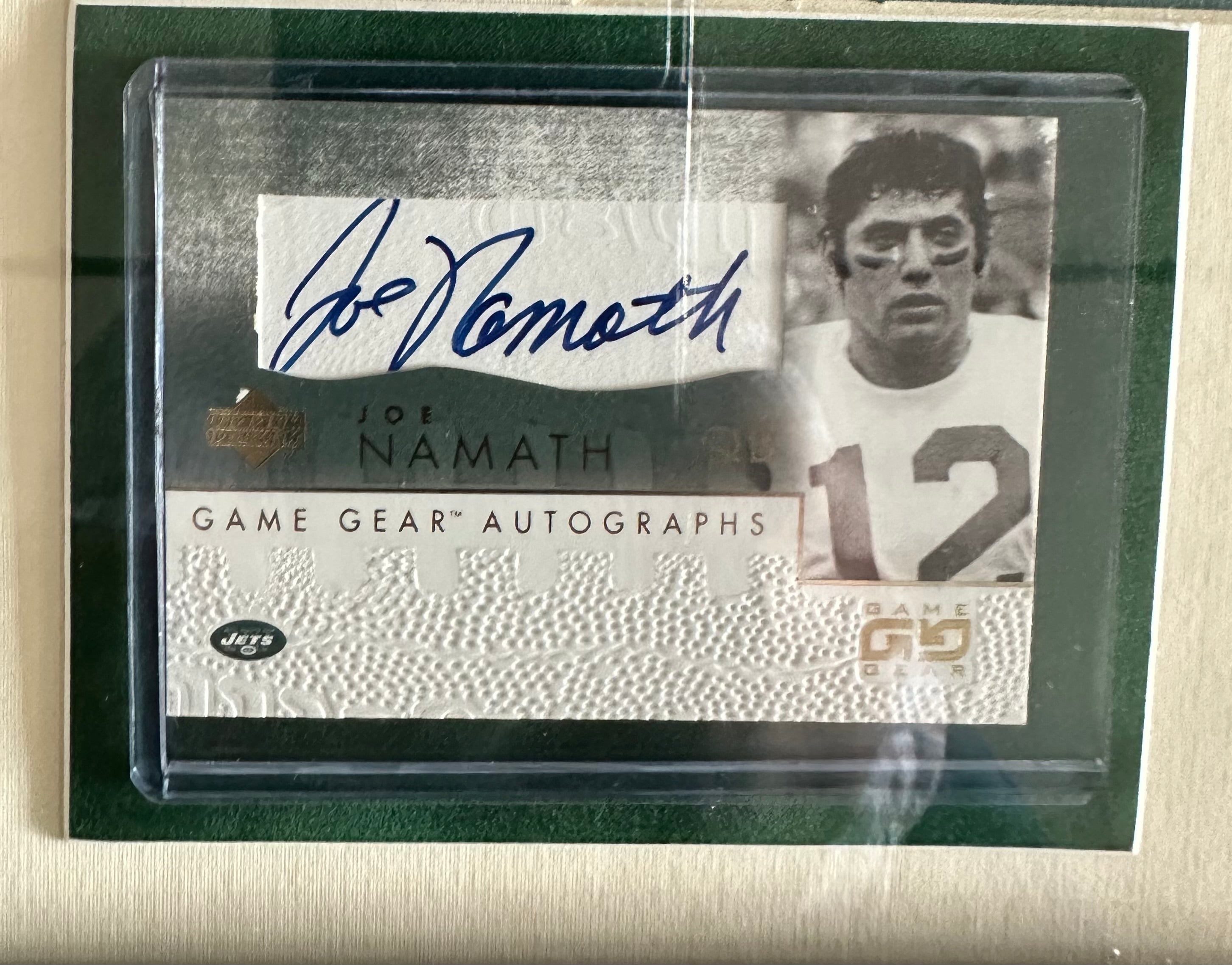 Joe Namath Autographed "Broadway Joe"