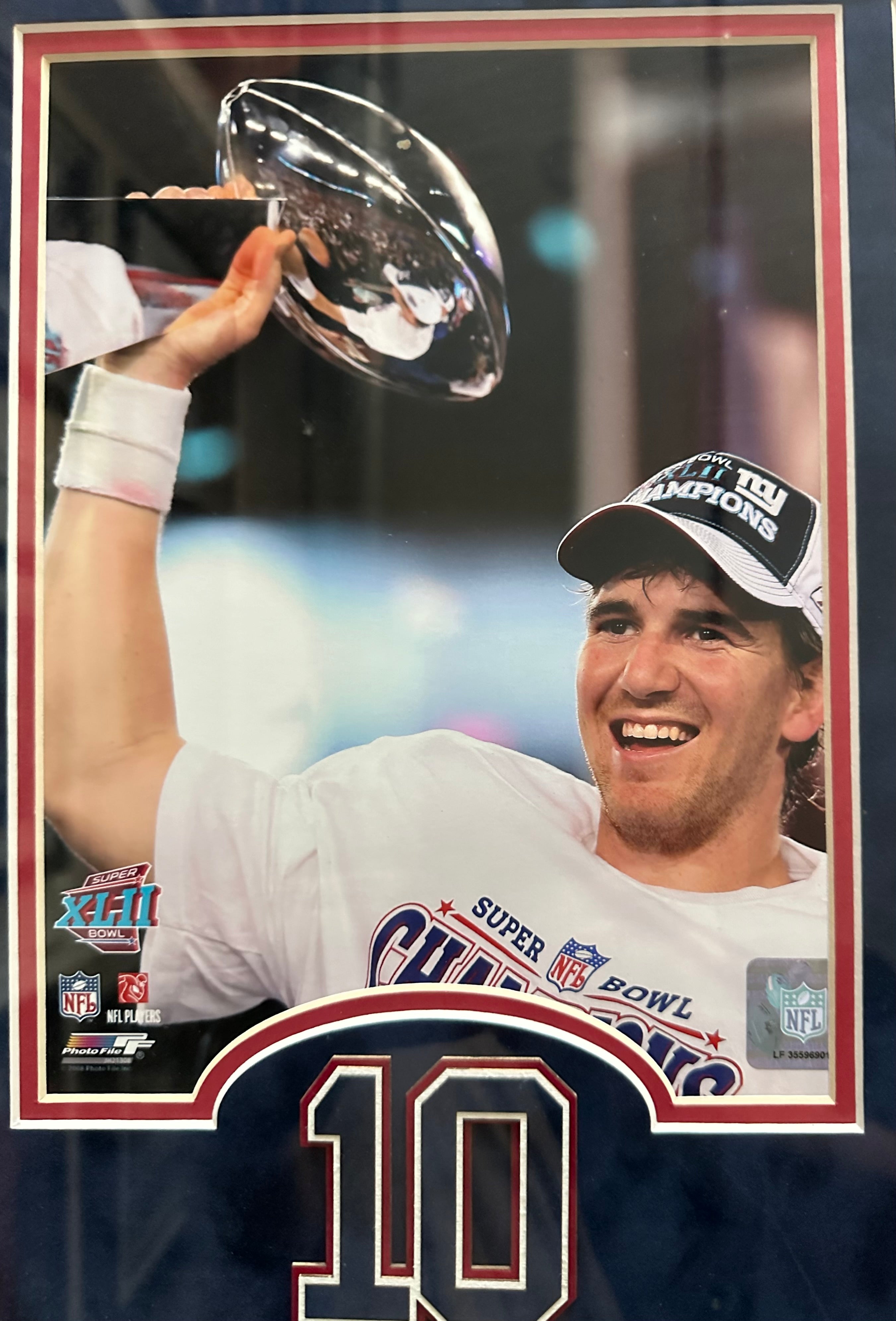 New York Giants - Eli Manning Autographed
