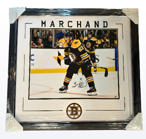 Boston Bruins Brad Marchand signed photo
