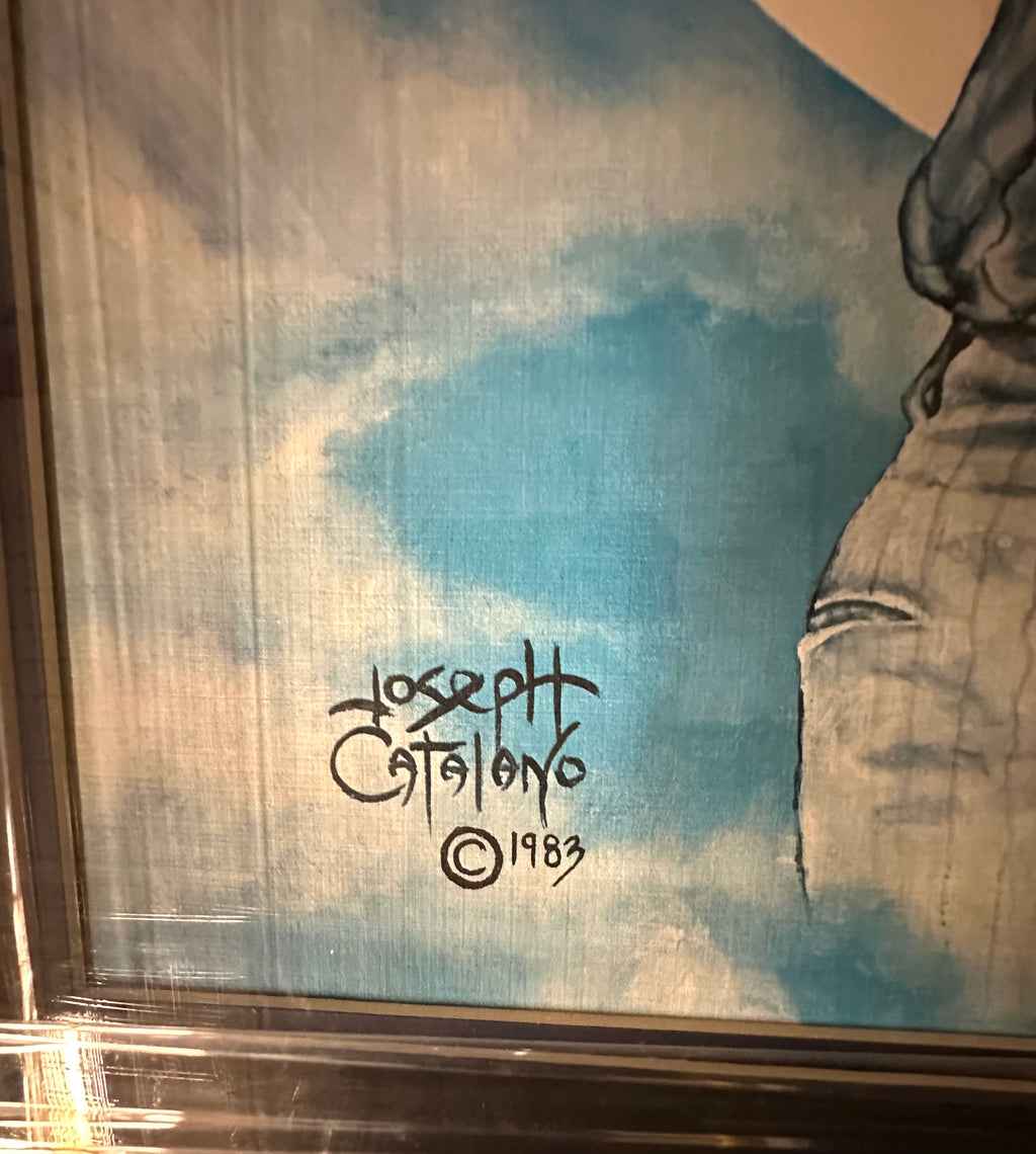 New York Yankees - Mickey Mantle autographed Lithograph