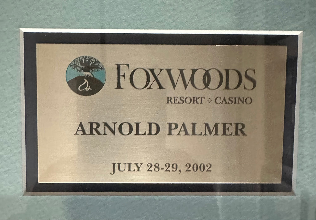 Arlnold Palmer Autographed