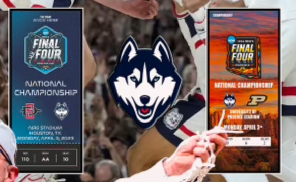 UConn Huskey's Back-to-Back Men's 2024 NCAA National Champions