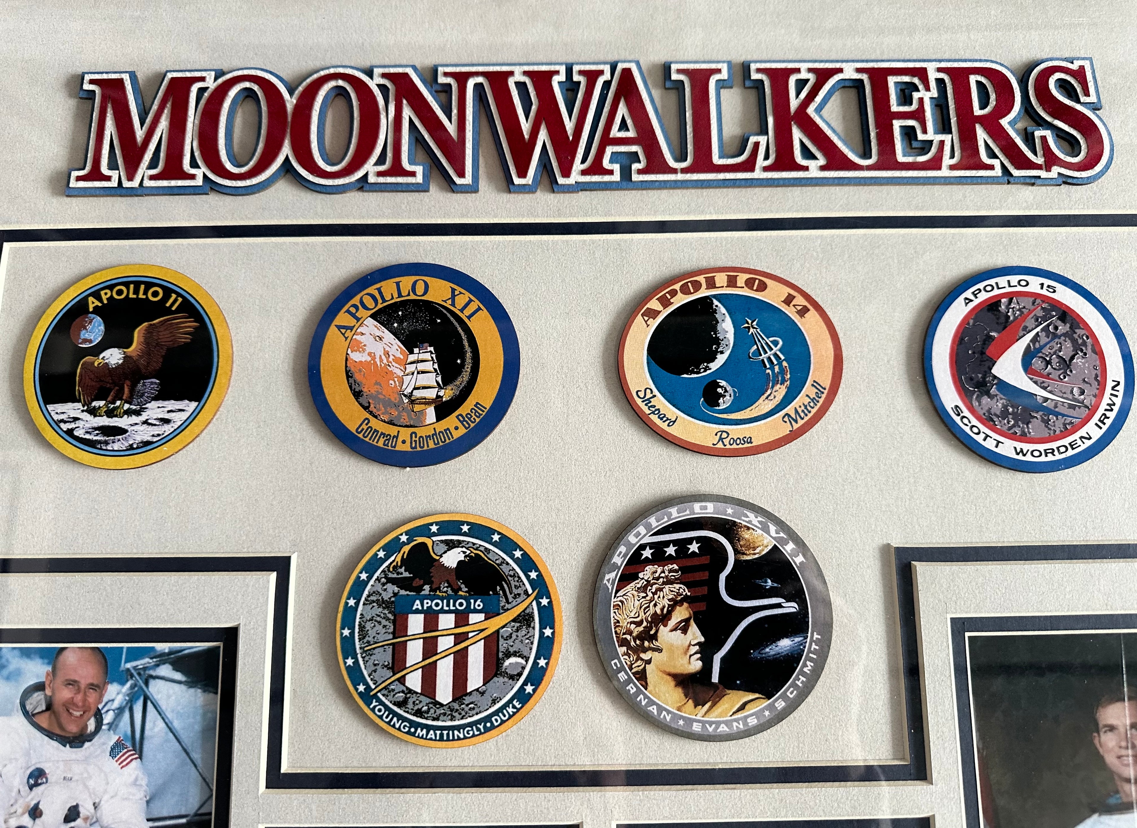 Moonwalkers Apollo 11 - 17 (Armstrong 1969 - Schmitt 1972)
