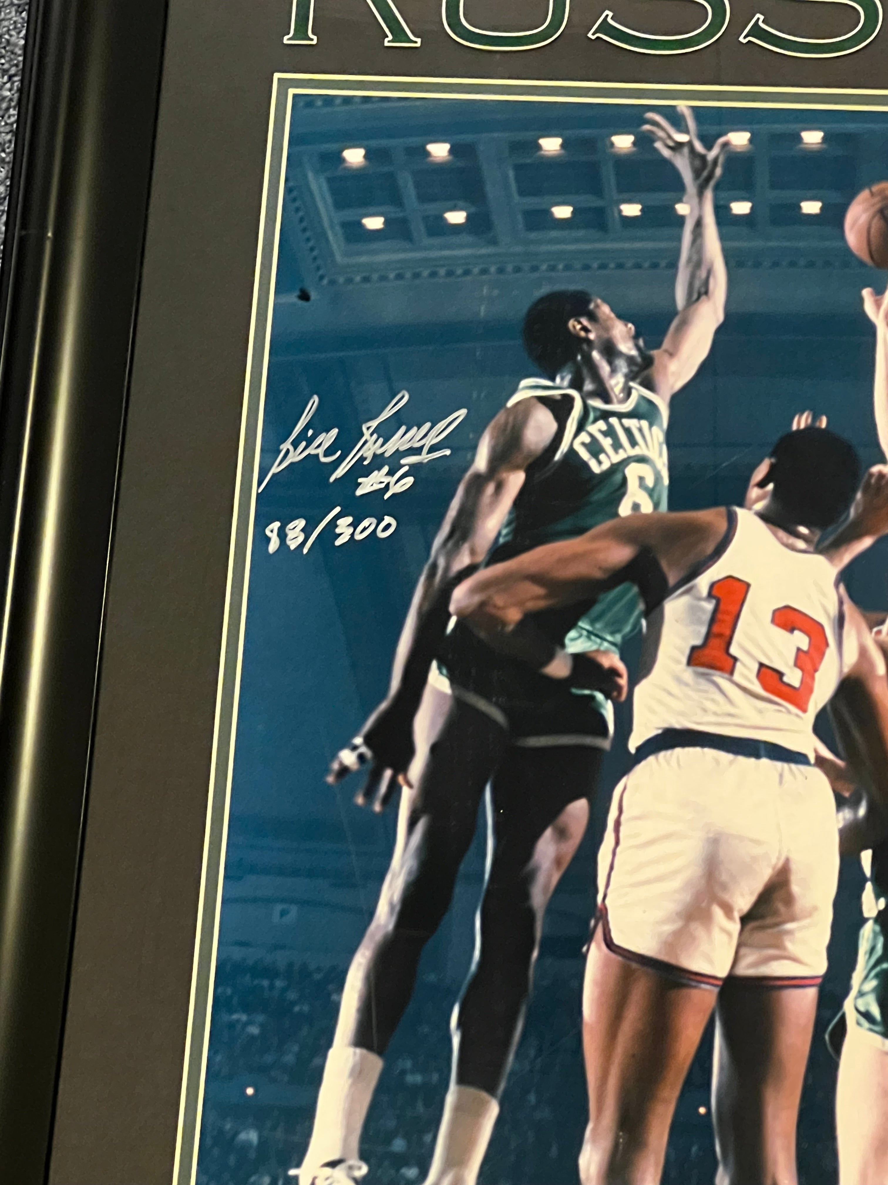 Boston Celtics Legend Bill Russell