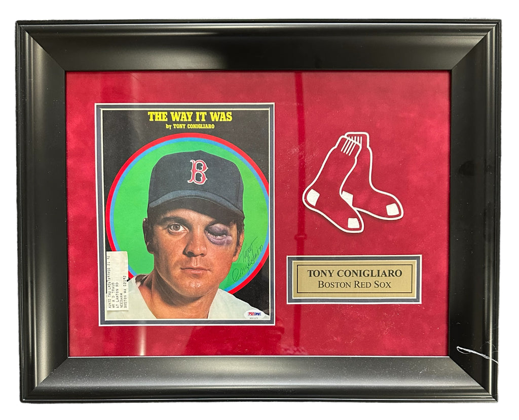 Boston Red Sox - Tony Conigliaro Autographed SI Magazine