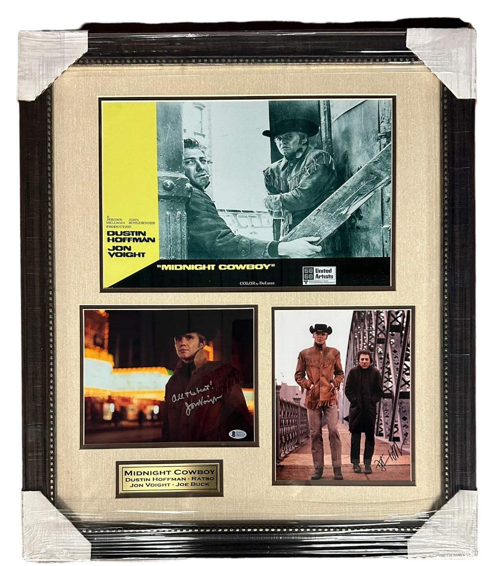 Midnight Cowboy - Hoffman & Voight Autographed