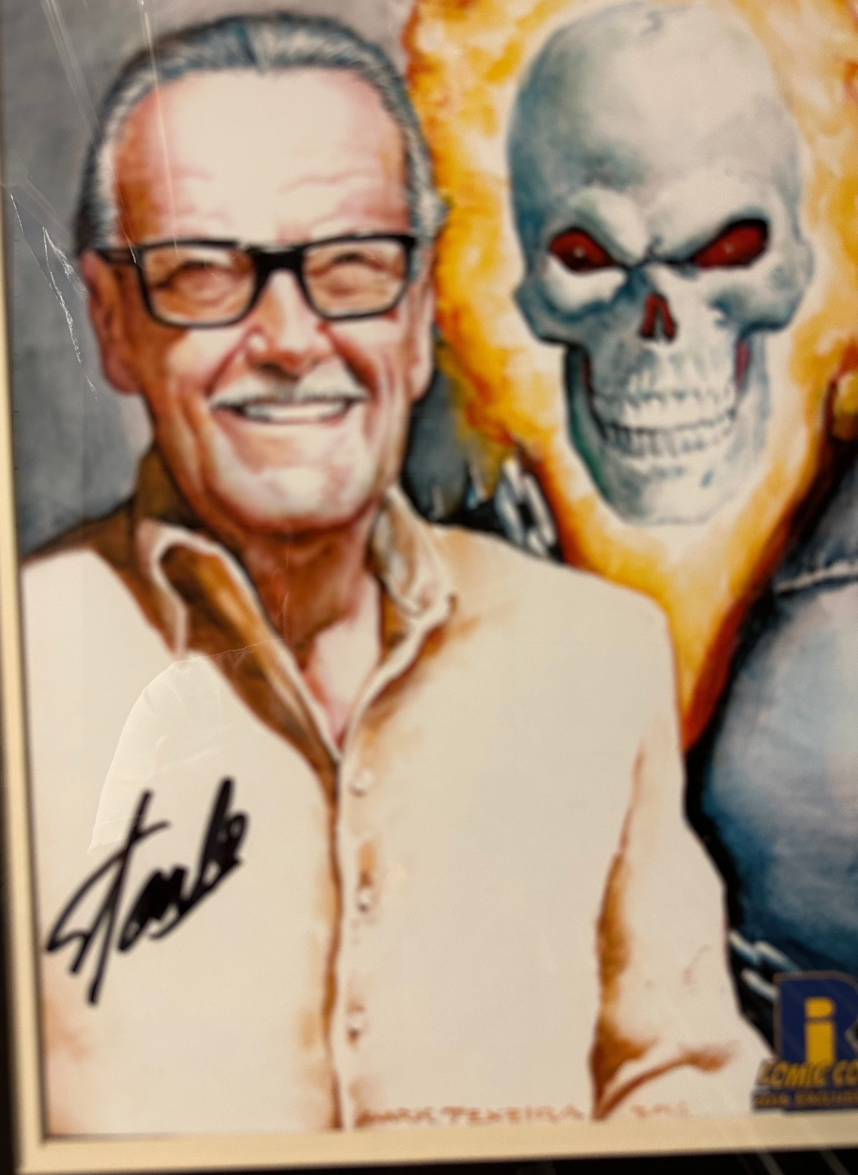 Stan Lee Autographed Ghost Rider