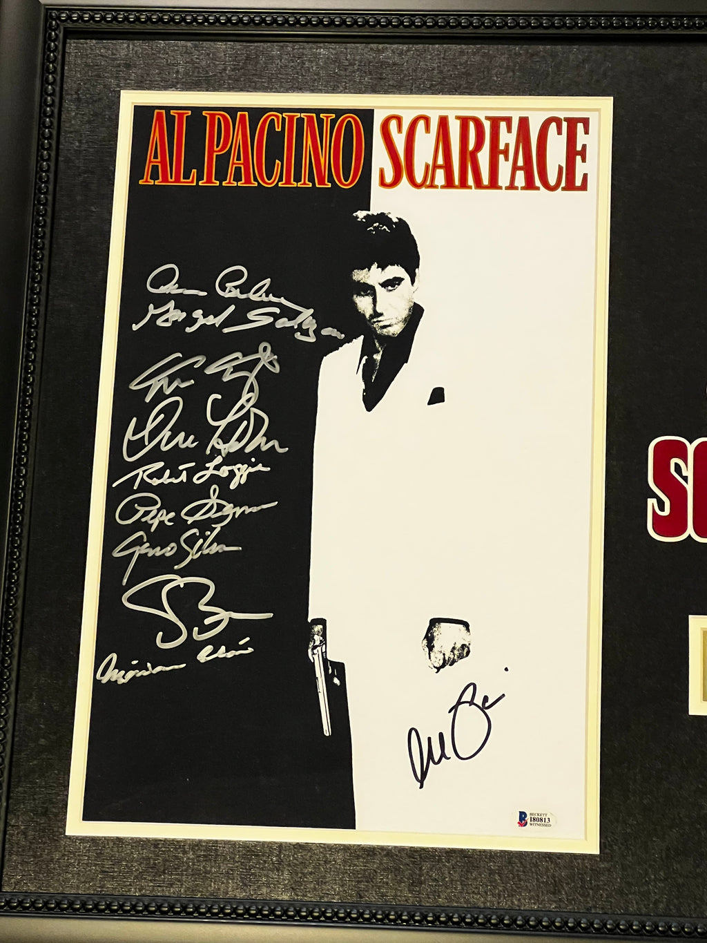 Scarface - Movie Cast Signed