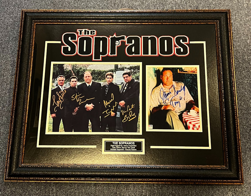 The Sopranos  - Male Cast Signed