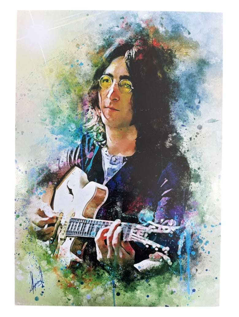 John Lennon Wall Art by Cherie Grampp (aka Shari)