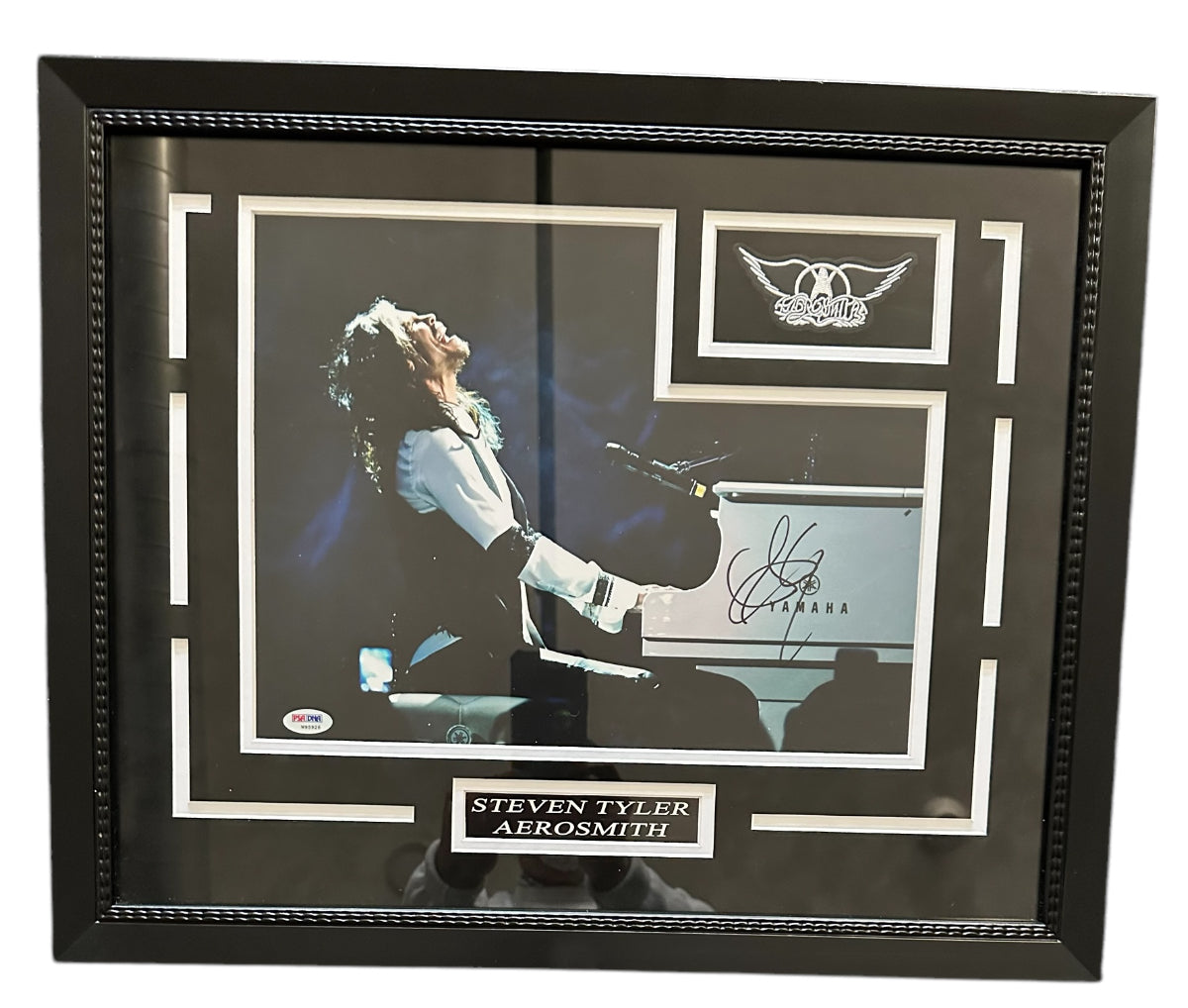 Aerosmith - Steven Tyler at Piano Autographed