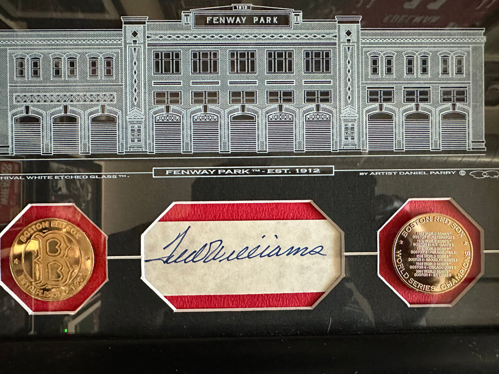 Ted Williams & Johnny Pesky - World Series Autographed (2)
