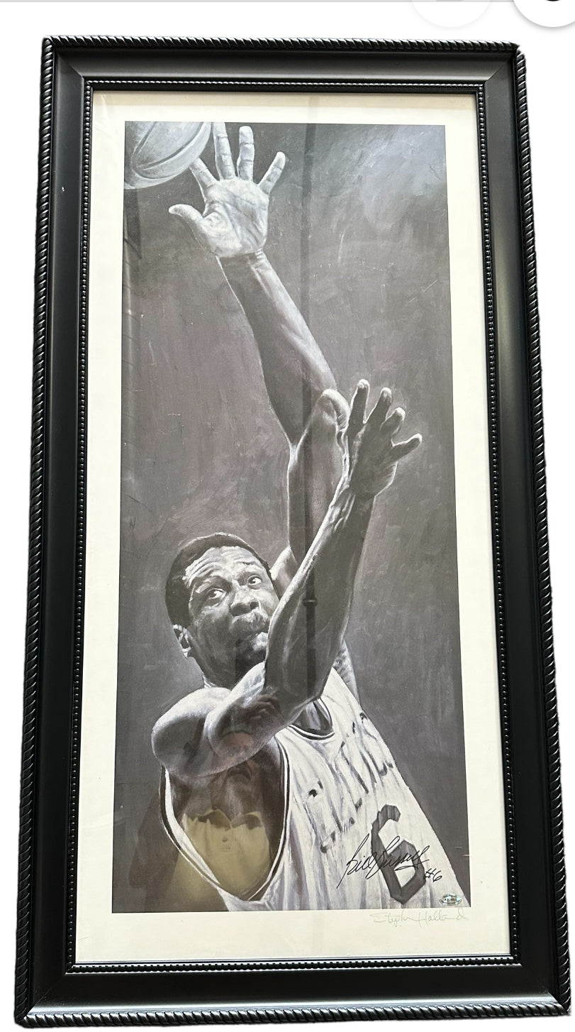Bill Russell by Sports Artist Stephan Holland