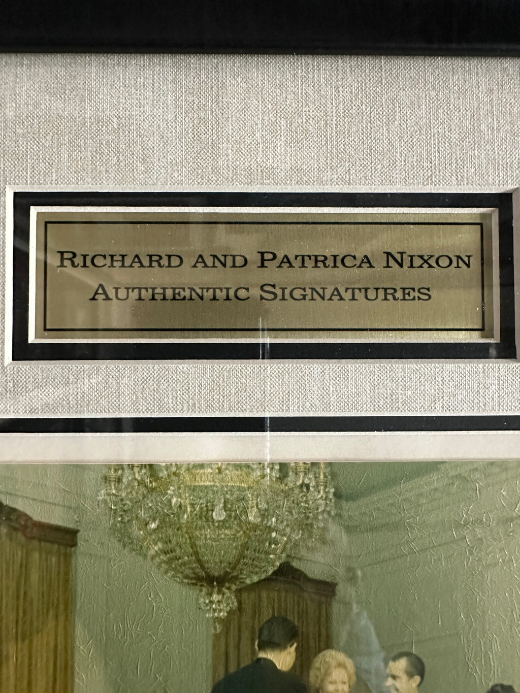 Richard & Patricia Nixon Autographed