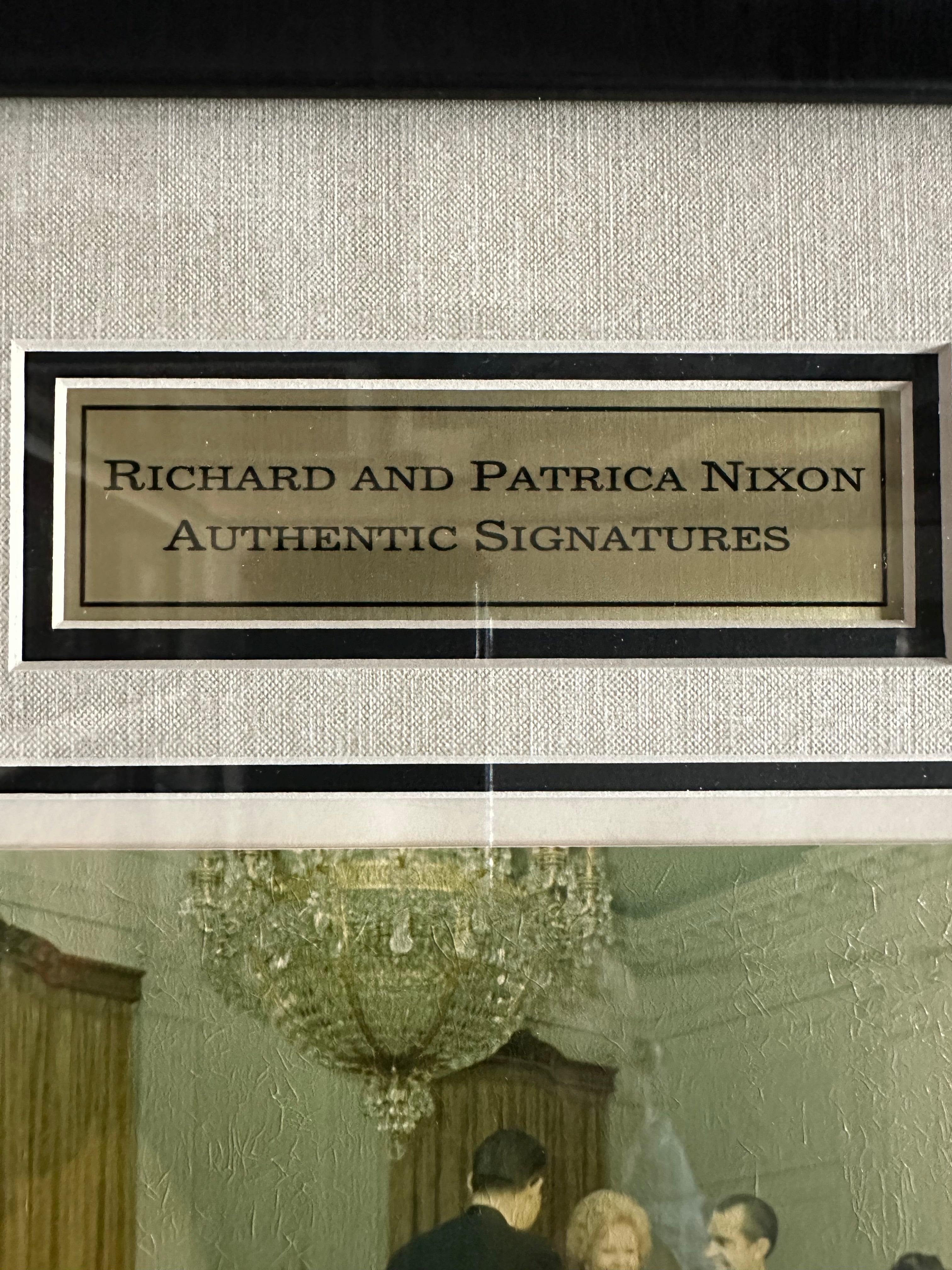 Richard & Patricia Nixon Autographed