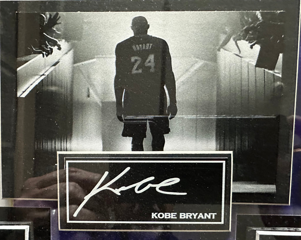 LA Lakers - Kobe Bryant 5x NBA Champion with Replica Rings