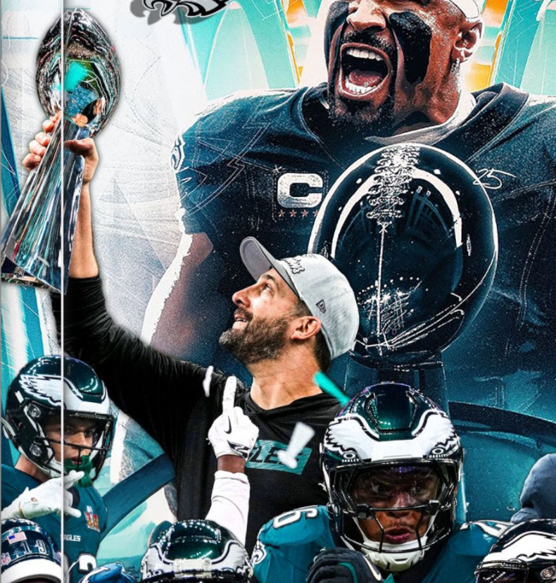 Philadelphia Eagles - 2025 NFL Super Bowl LIX Champions