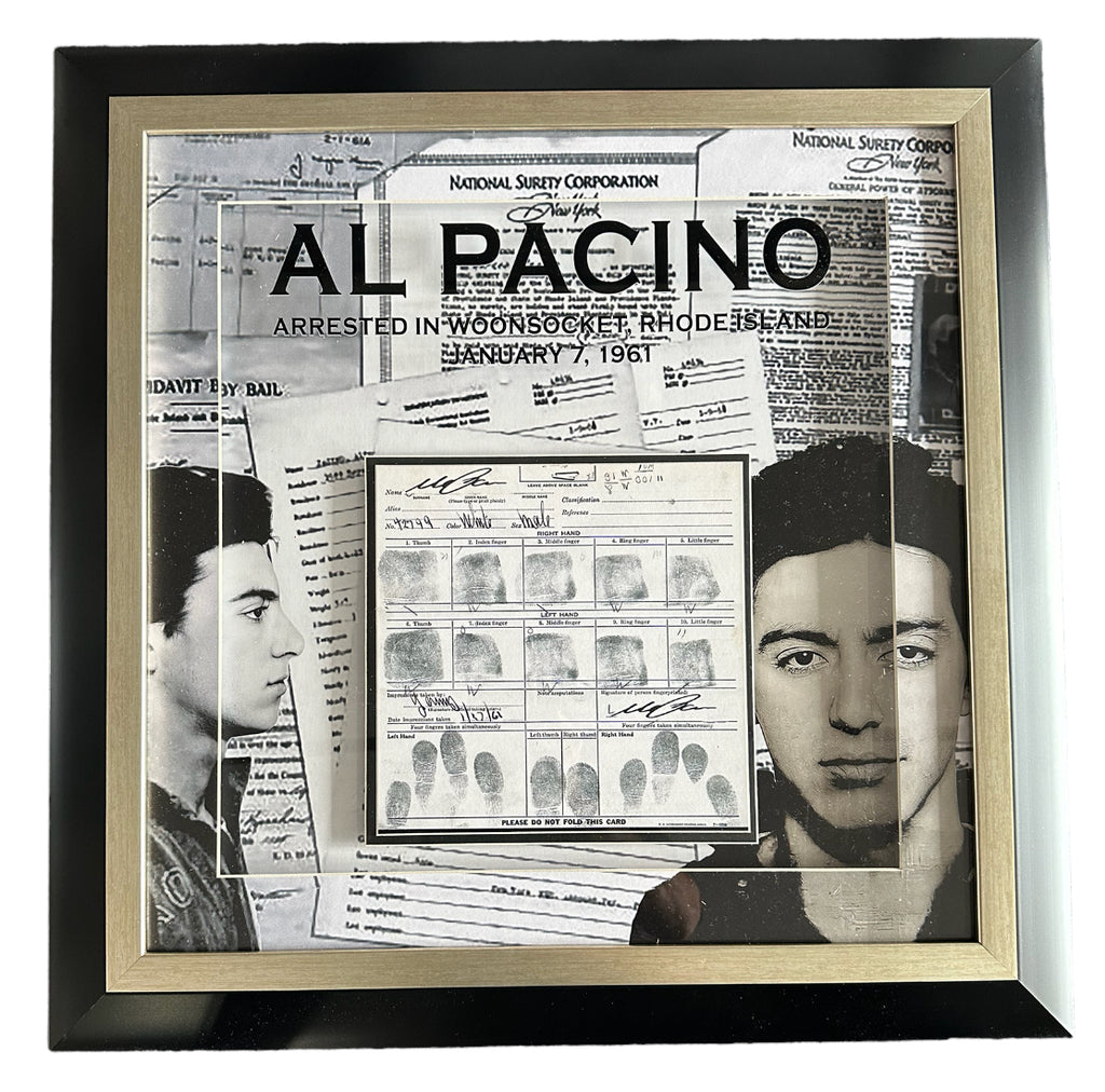 Al Pacino Mugshot in Woonsocket Rhode Island 1961