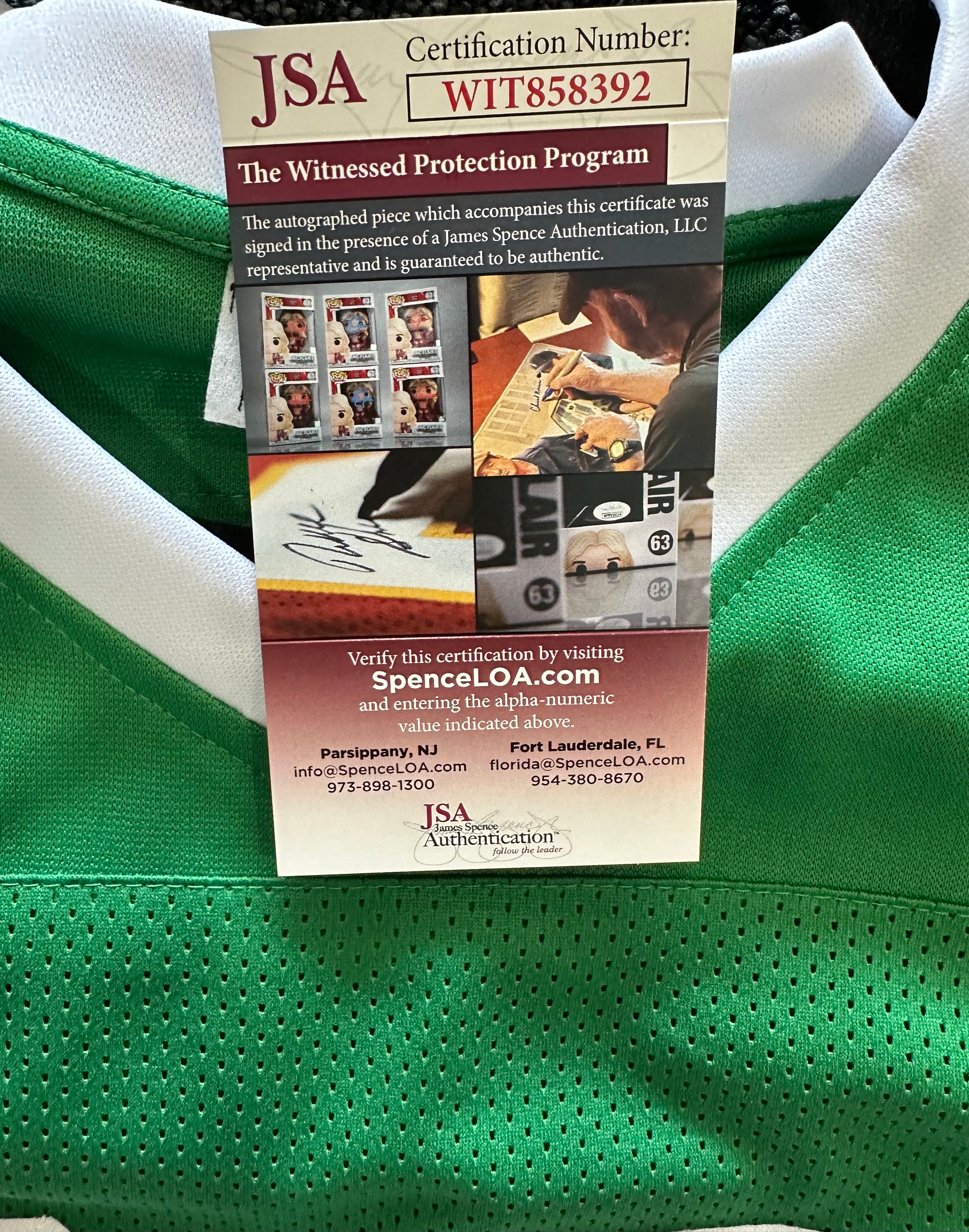 New York Jets - Mark Gastineau Autographed Football Jersey