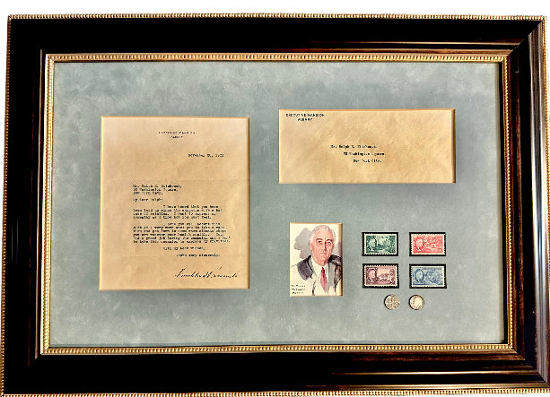 Franklin D Roosevelt Letter