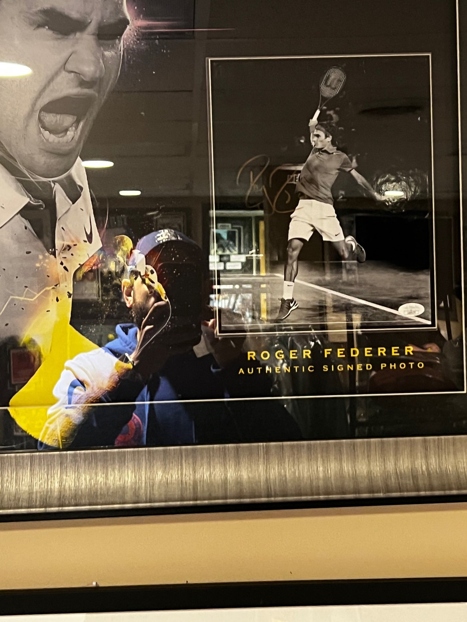 Roger Federer Autographed