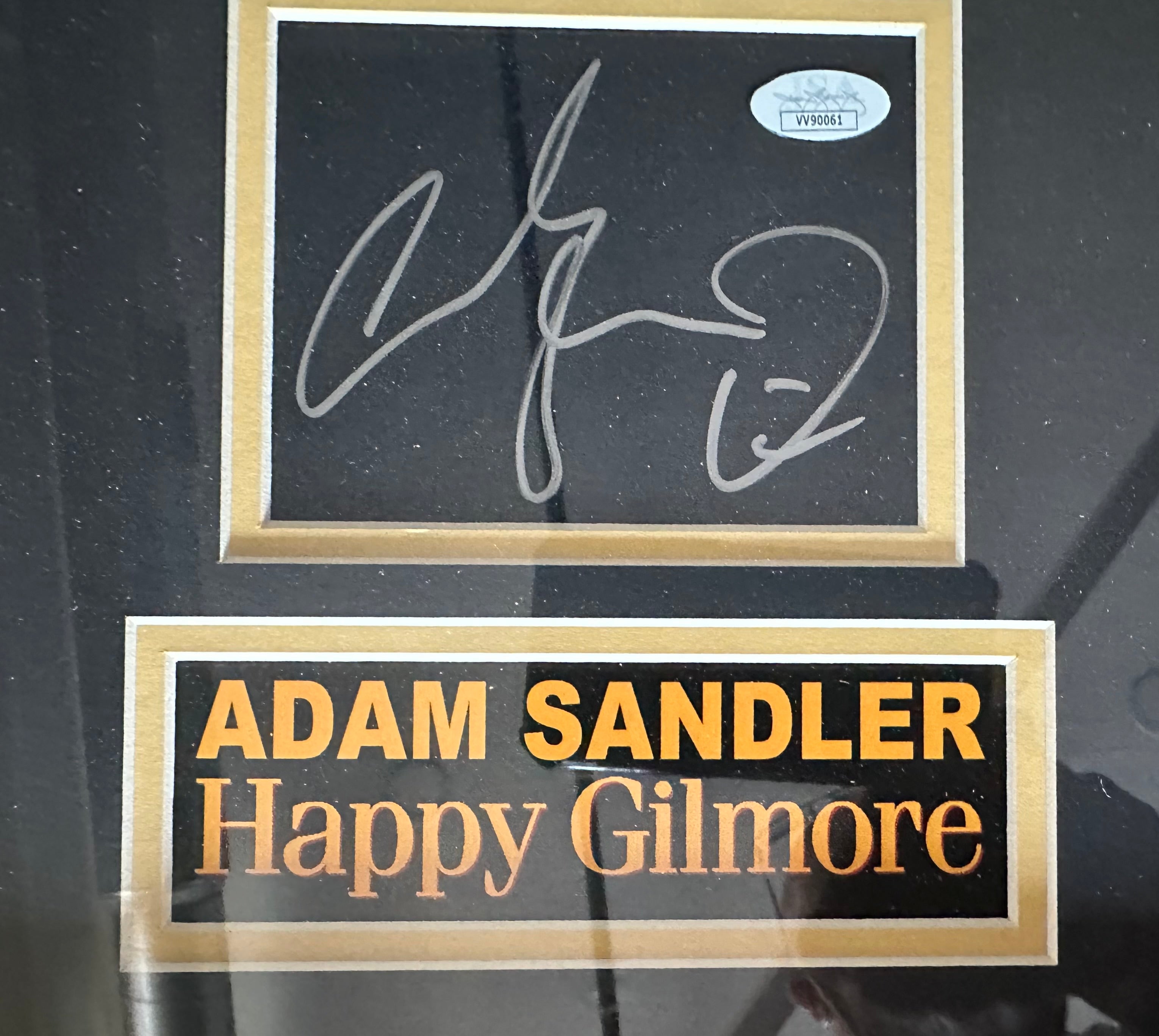 Happy Gilmore - Adam Sandler Autographed