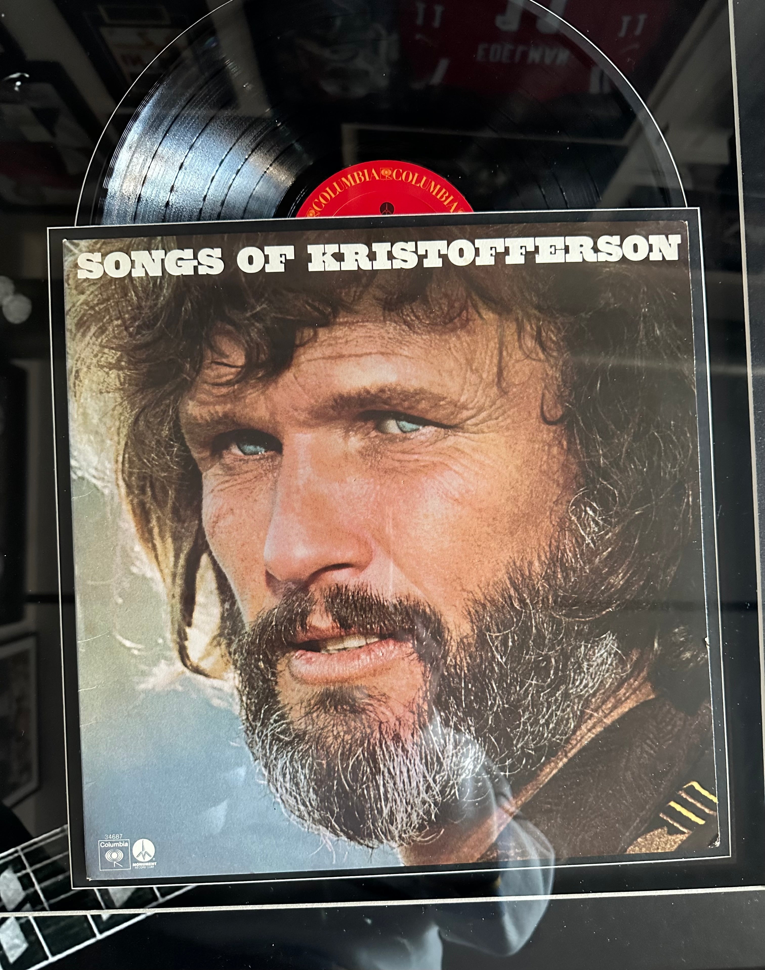 Kris Kristofferson Autographed with Album