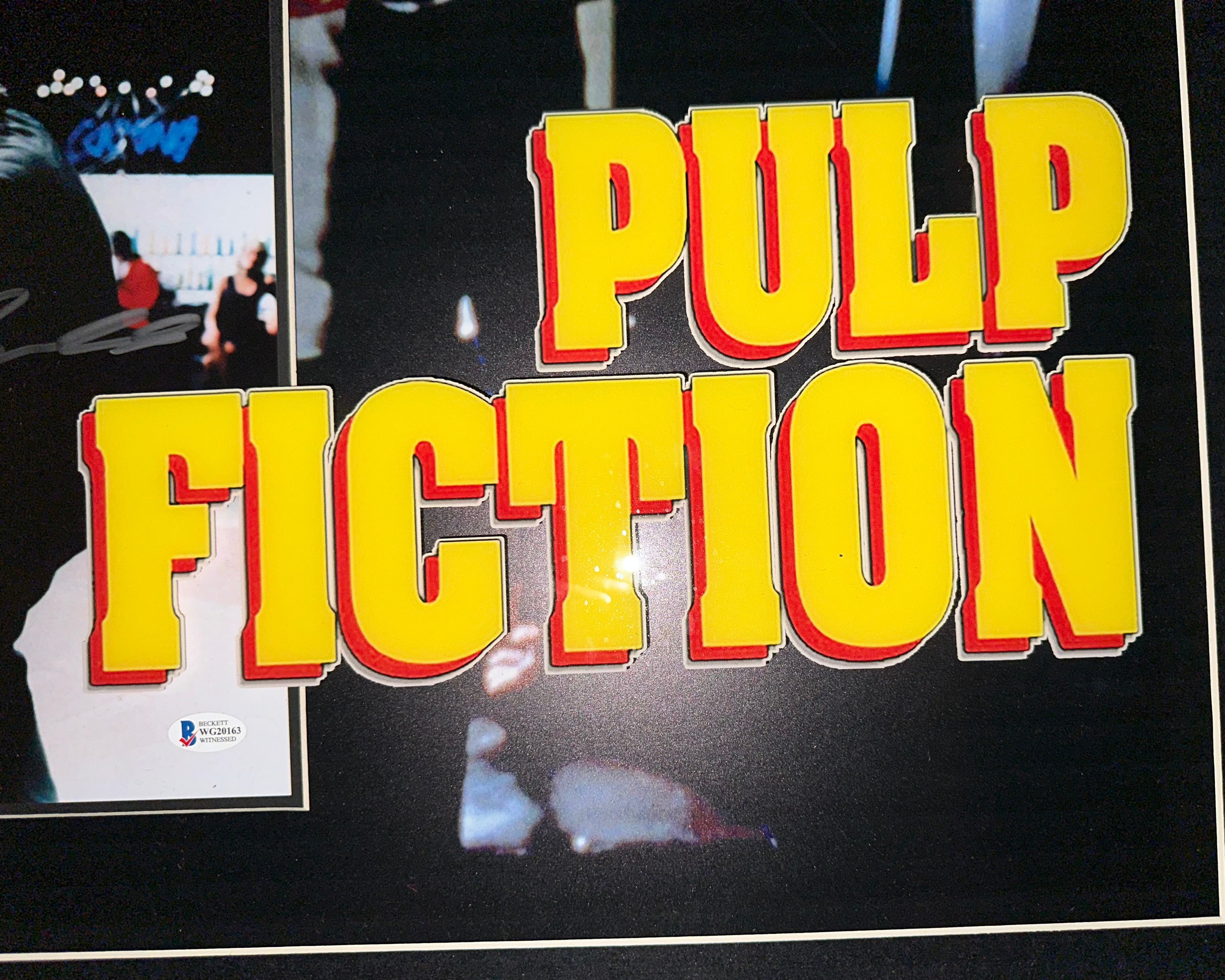 Pulp Fiction - John Travolta & Uma Thurman Autographed