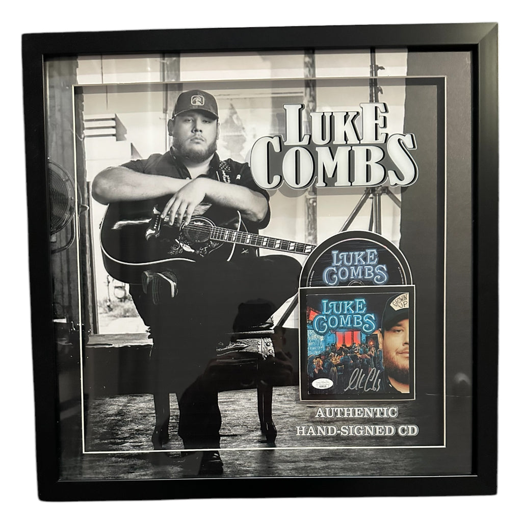 Luke Combs with Authentic Hand Signed CD