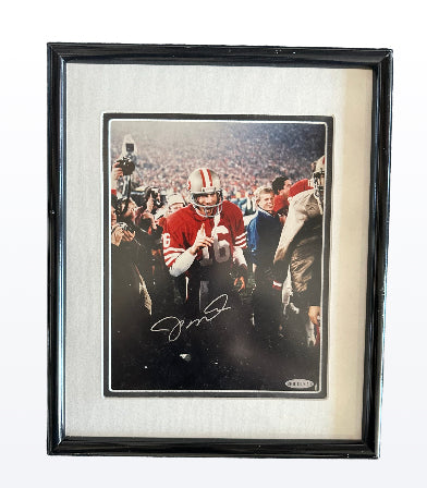 Joe Montana San Francisco QB - Autographed
