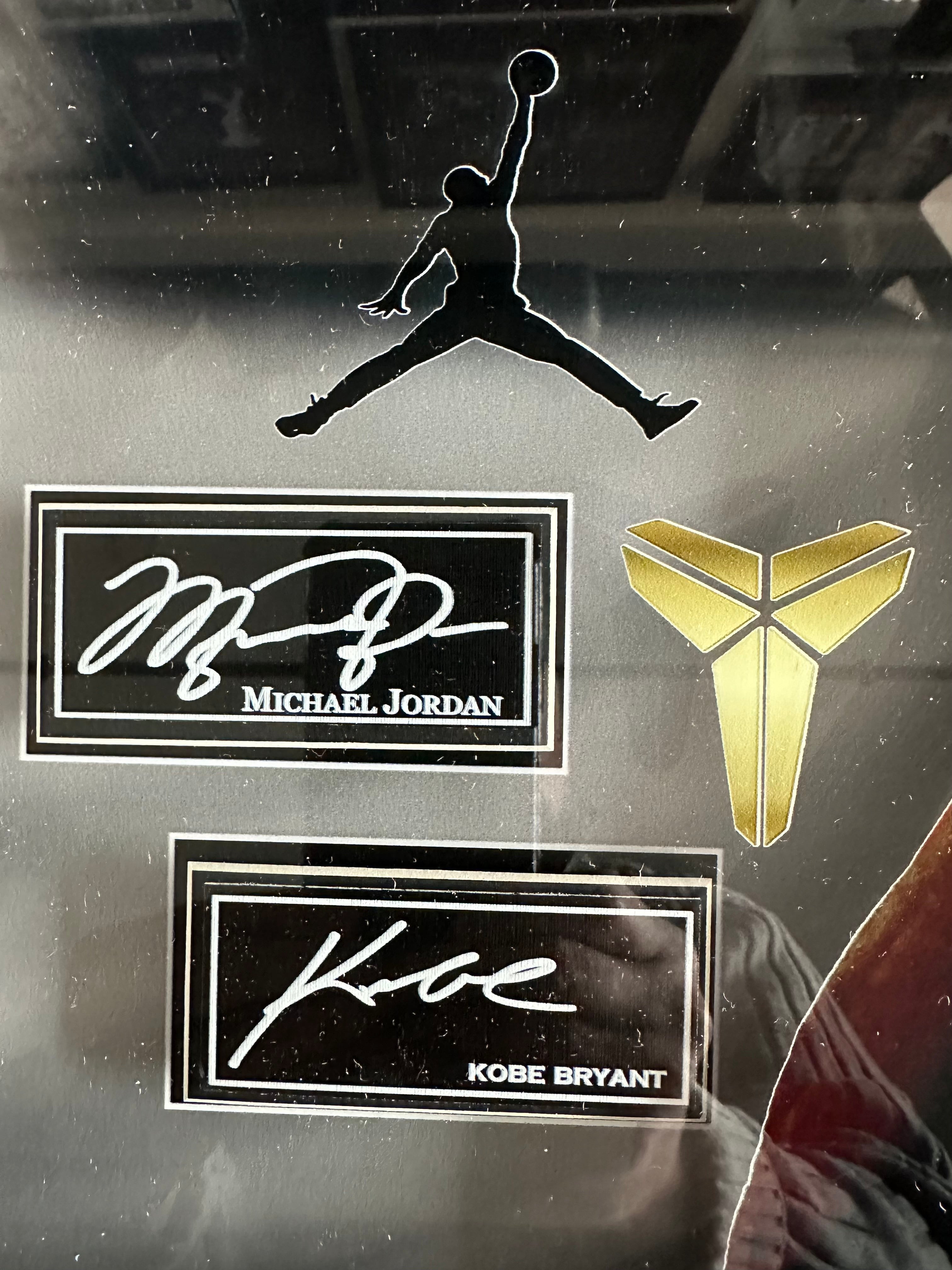 Michael Jordan & Kobe Bryant Legendary - Facsimile