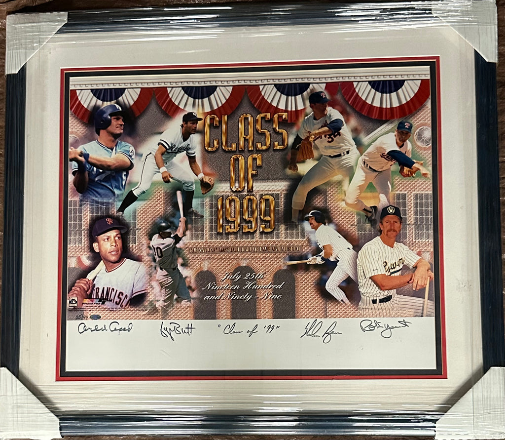 Baseball Class of 1999 - 4 Autographs