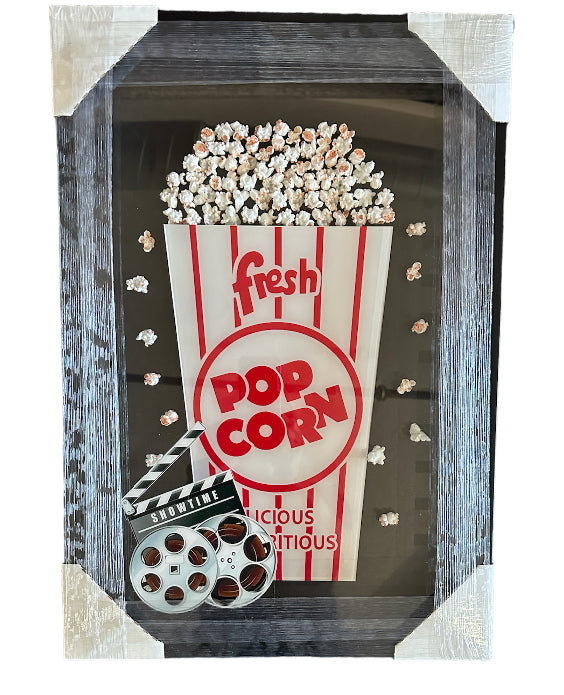 Fresh Pop Corn and Showtime Film Reel