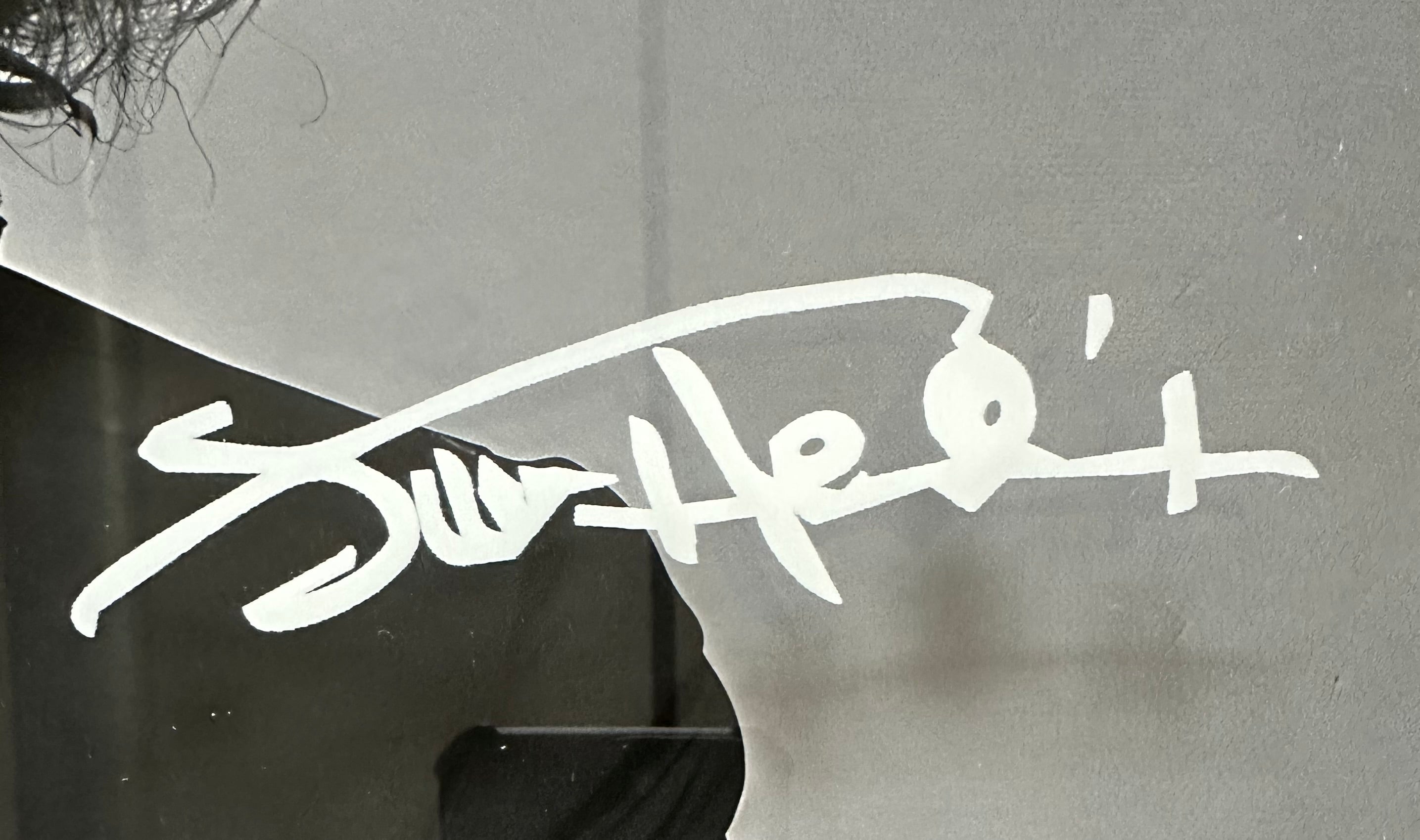 Jimi Hendrix with Replica Final Show 9/6/1970 ticket