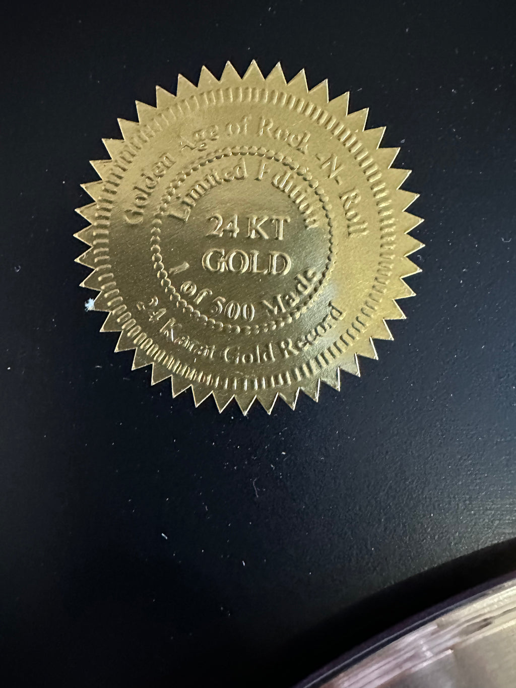 Bob Dylan Commemorative Gold Album - Highway 61 Revisted