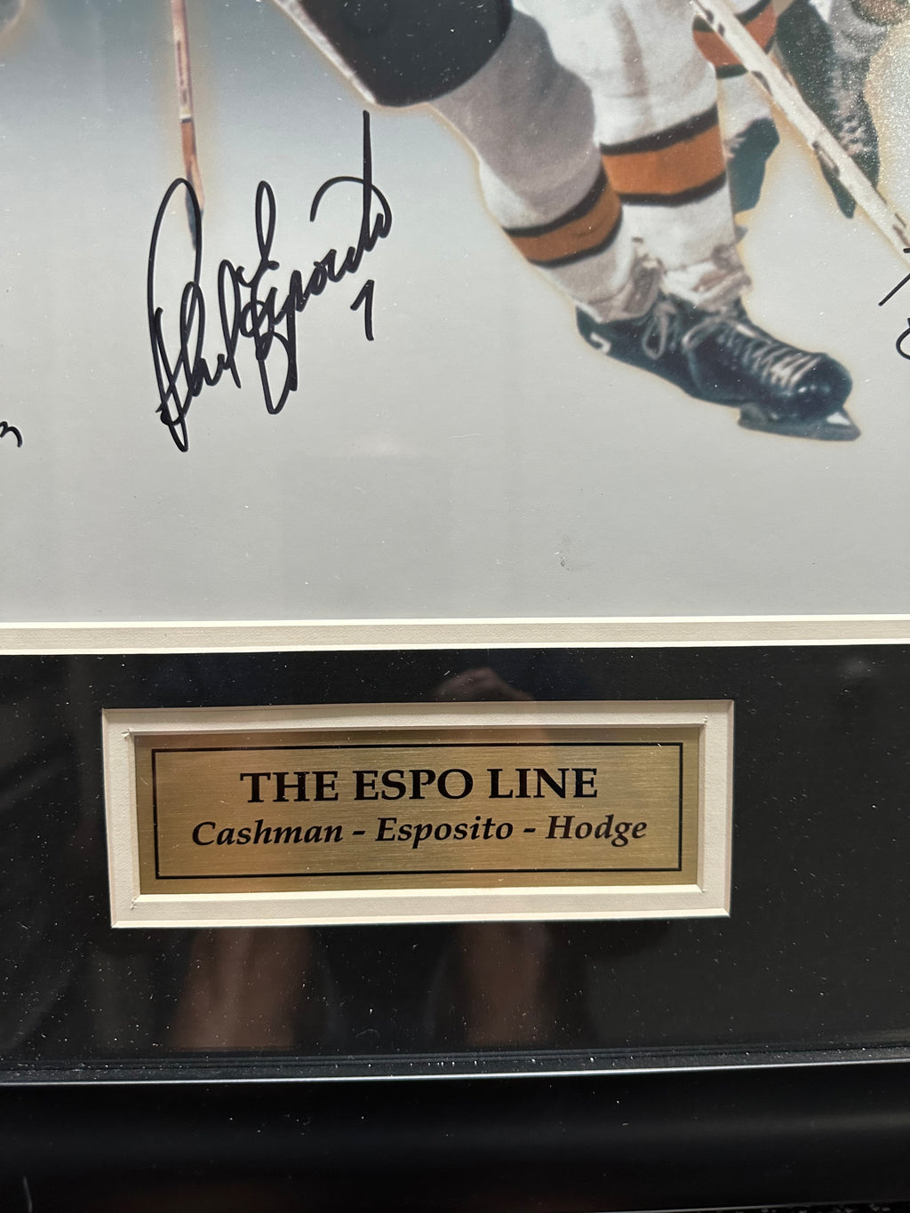 Boston Bruins - The "ESPO Line" Autographed