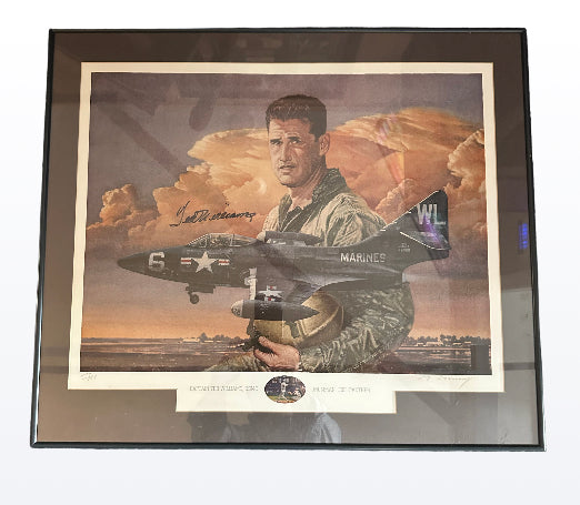 Ted Williams - Marine Pilot autographed