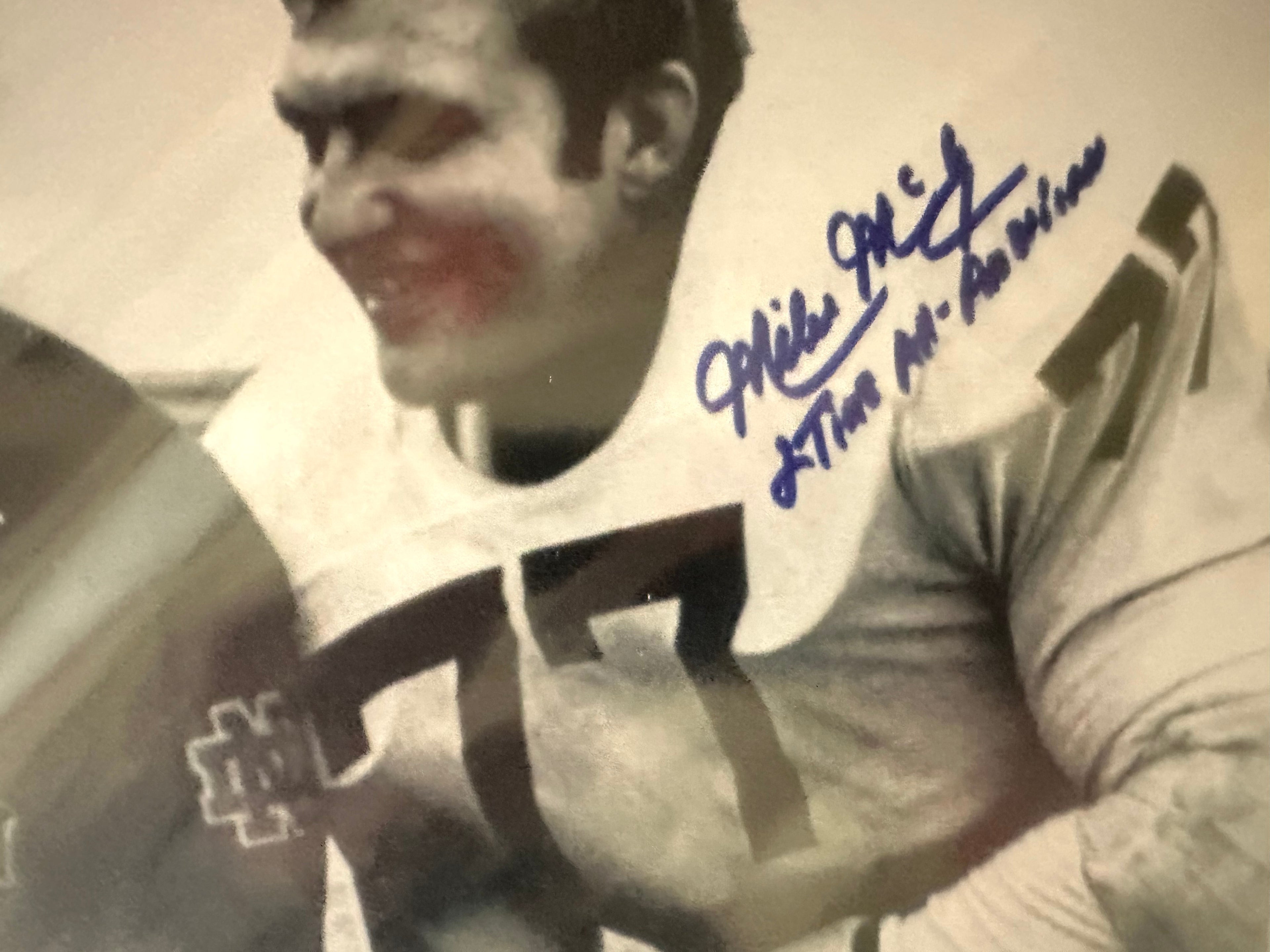 Notre Dame - Theisman, Parseghian & McCoy autographed