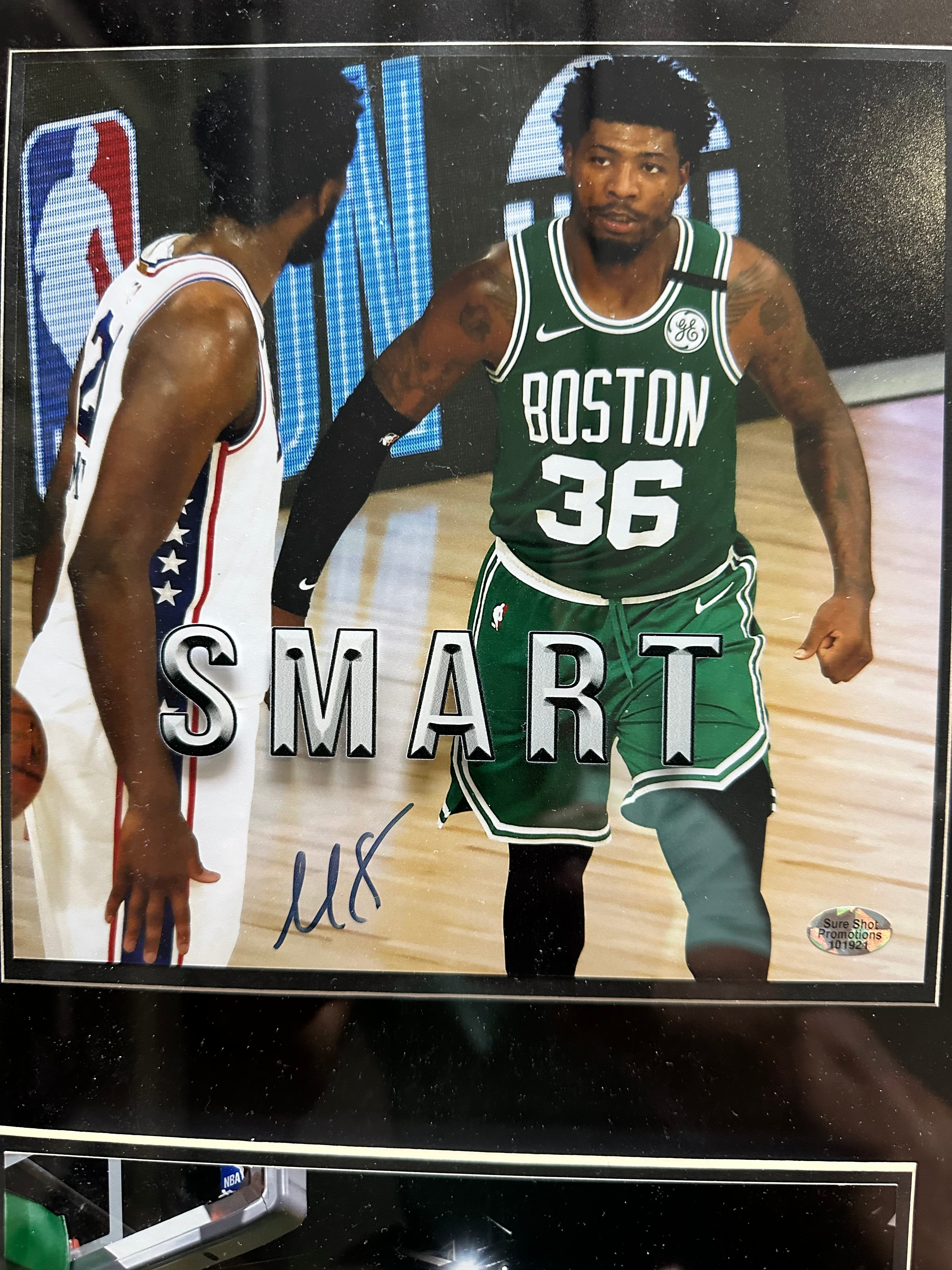 Boston Celtics - Tatum, Horford & Smart Autographed