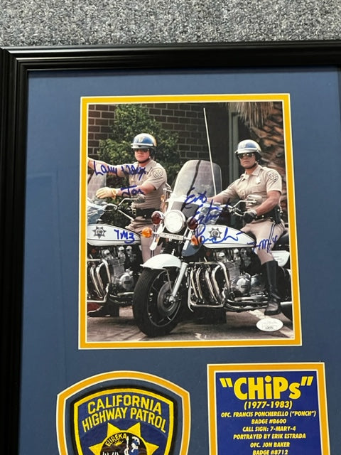 CHiPs Autographed