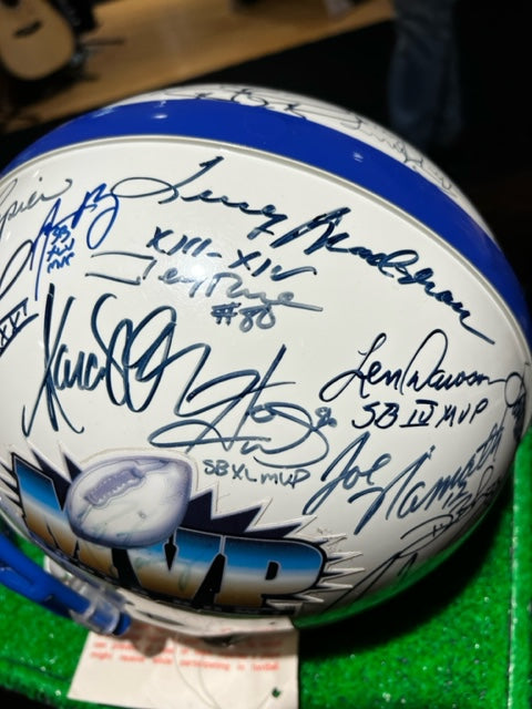 Super Bowl MVP Signed Helmet 7 of 50